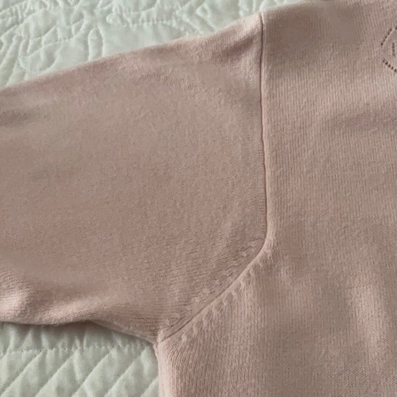 Sag Harbor Women’s 2-Fer Sweater Set Button Front Cardigan Pink Small NWOT - Picture 9 of 11